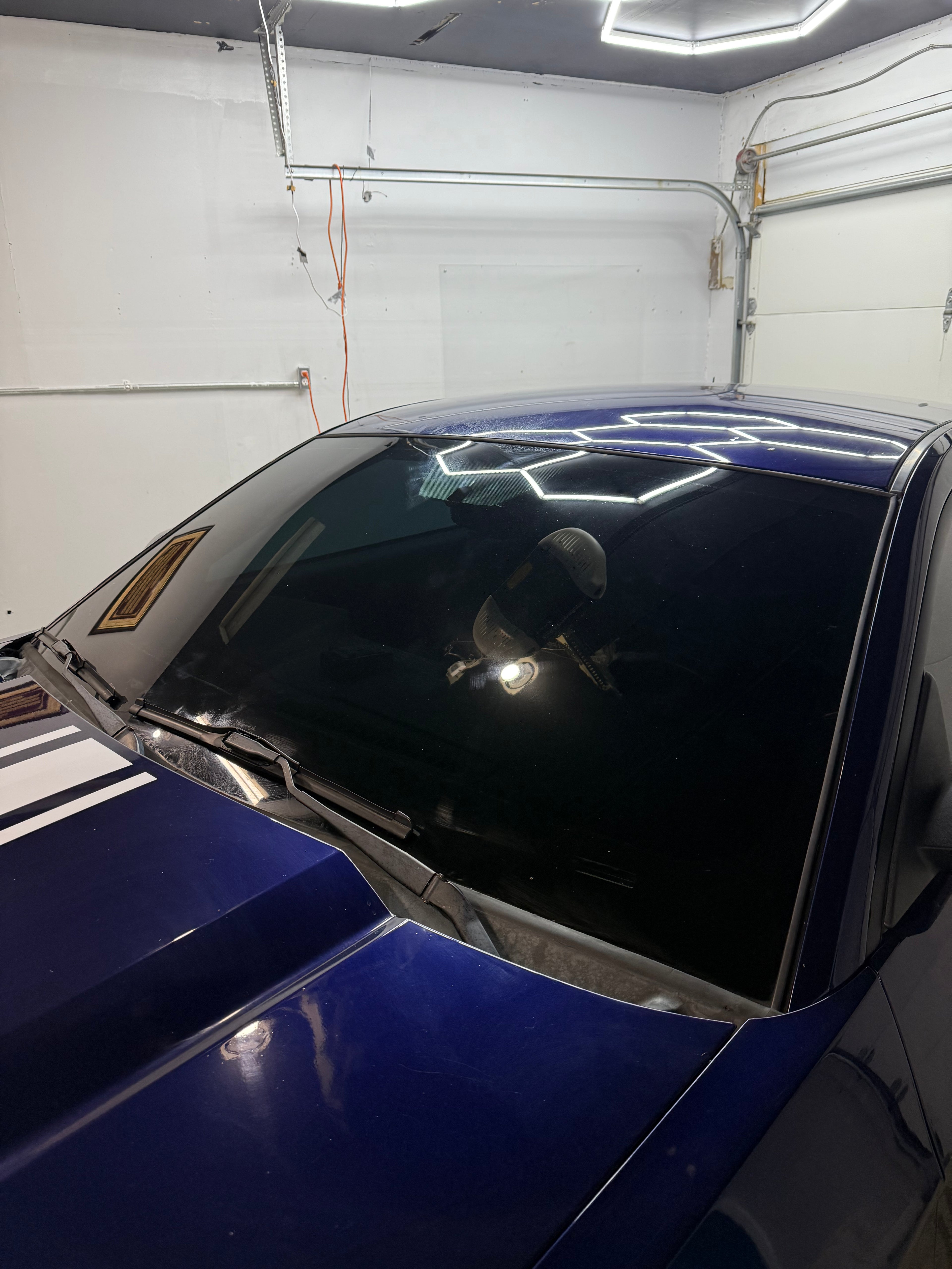 Two Windows & Windshield